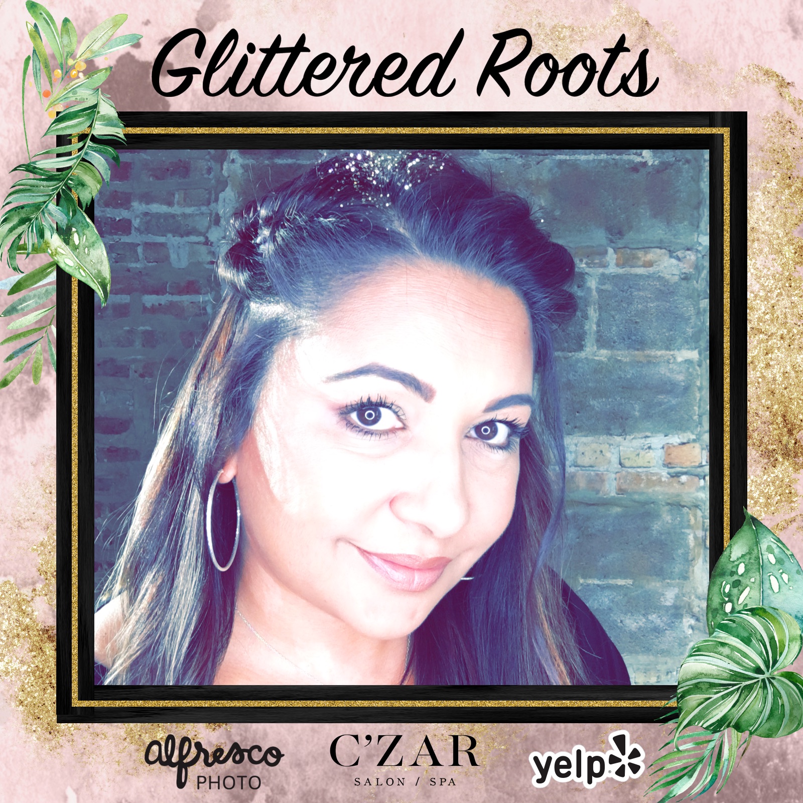 Yelp Elite: Glittered Roots | View more photos from the event at events.alfrescophoto.com/u/AlfrescoPhoto/Yelp-Elite-Glittered-Roots